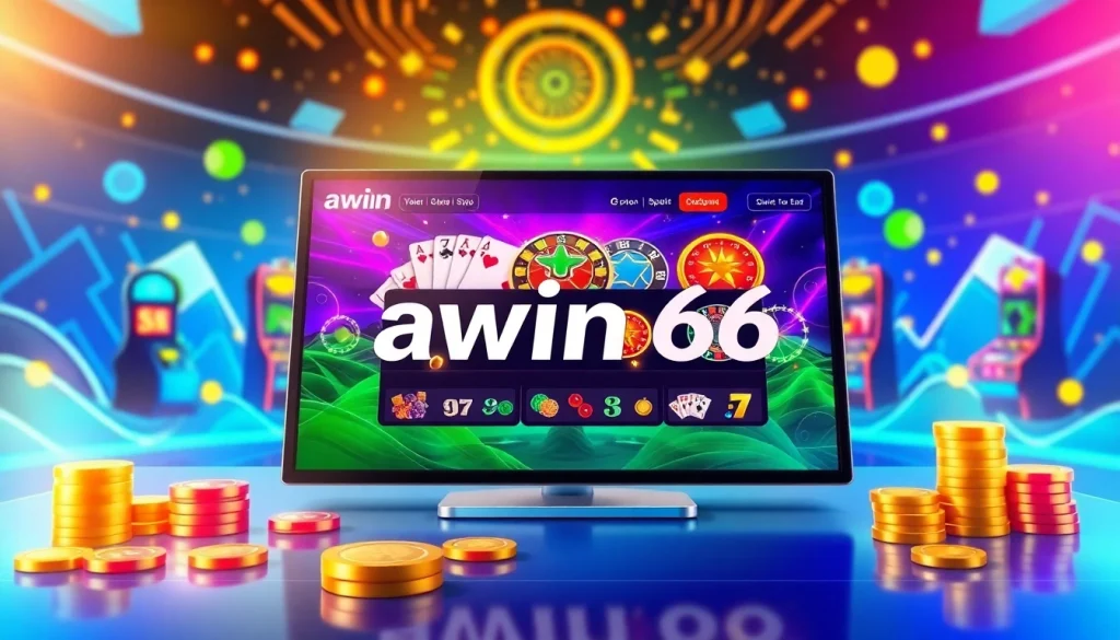Visit awin66 to engage with an interactive gaming platform featuring vibrant slot and table games.